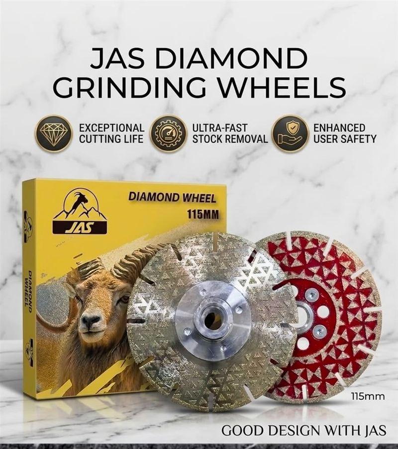 JAS Diamond Grinding Wheels 115mm