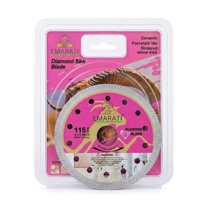 Emarati 45° Porcelain & Sintered Stone Diamond Blade (115mm / 4-1/2