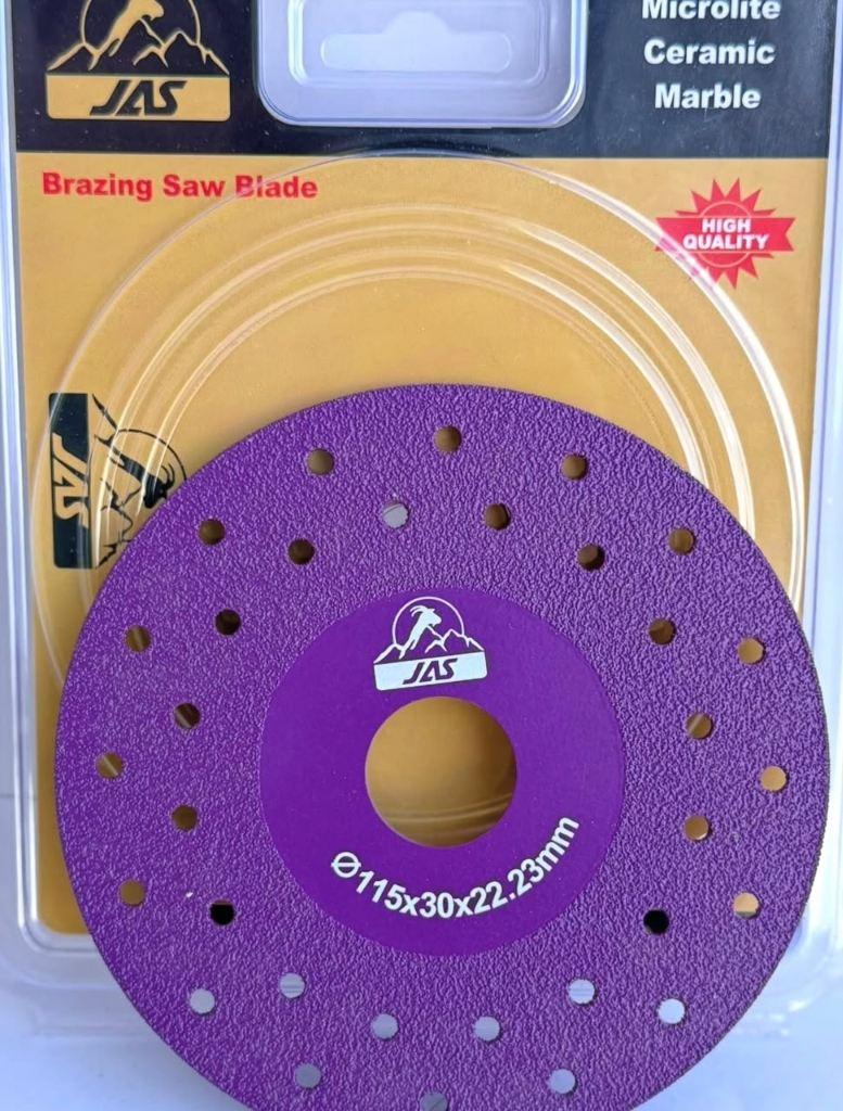 JAS 2-In-1 Diamond Cutting & Grinding Disc 115mm