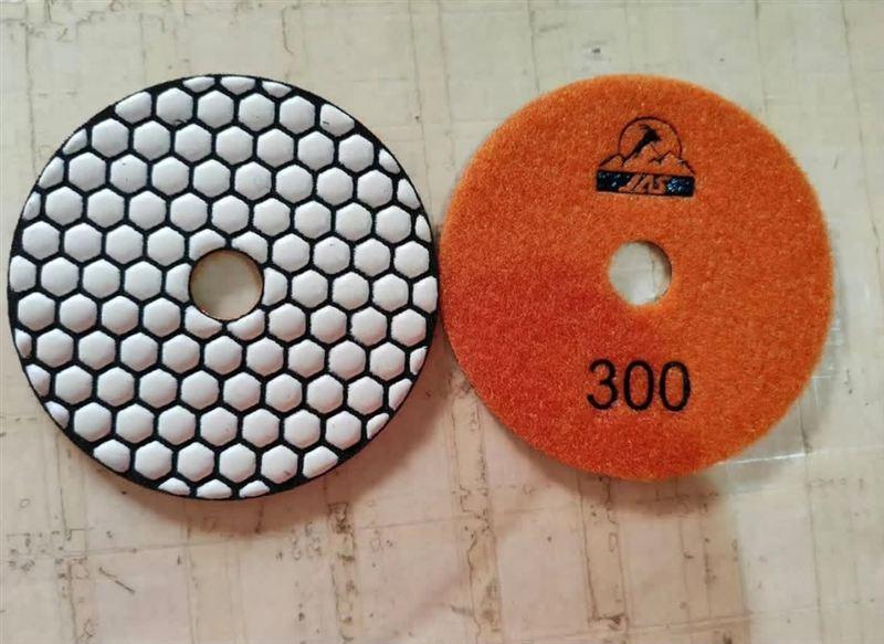 JAS Diamond Wet Polishing Pads (Honeycomb Pattern)